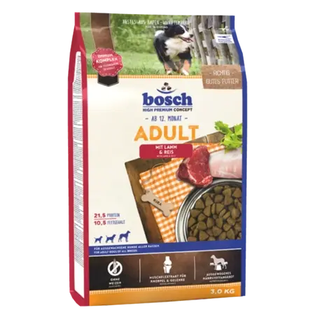 BOSCH Adult Lamb & Rice 3kg Bosch