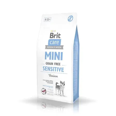 Brit Care Mini Grain Free Sensitive Z Dziczyzną 7kg Brit