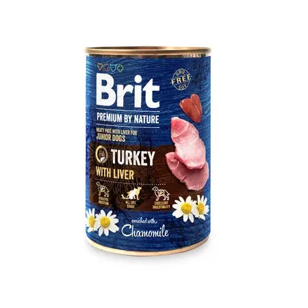 Brit Premium By Nature Turkey With Liver 400g Brit