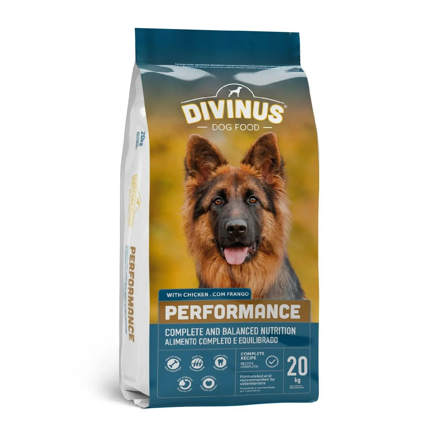 Divinus Performance dla owczarka niemieckiego 20kg.