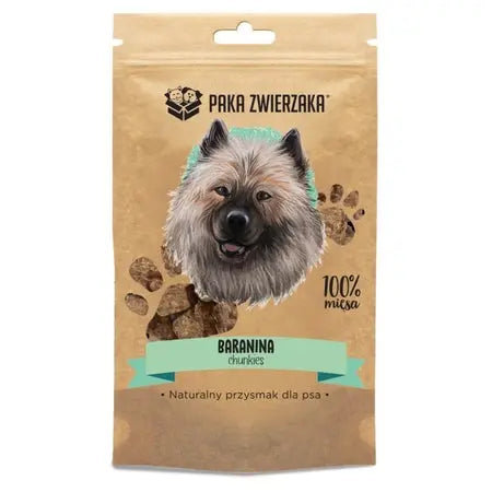 Paka Zwierzaka Chunkies 100% Baranina 80g Paka Zwierzaka