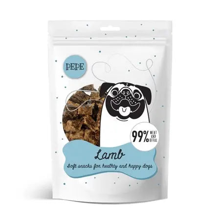 Paka Zwierzaka PEPE Mini Chunkies Lamb 70g Paka Zwierzaka