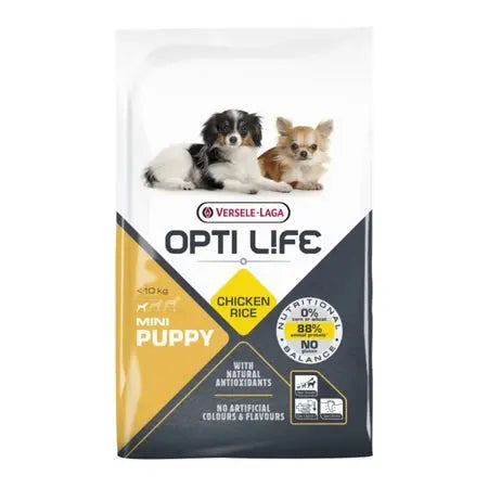 Versele-Laga Opti Life Puppy Mini Dla Szczeniąt Małych Ras Kurczak Z Ryżem 7,5kg Versele-Laga