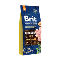 Brit Premium By Nature Junior M Z Kurczakiem 15kg Brit