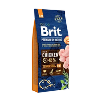 Brit Premium By Nature Senior S+M Z Kurczakiem 15kg Brit