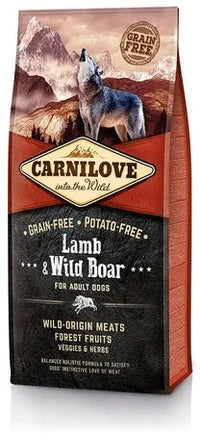 Carnilove Lamb & Wild Boar For Adult 12kg Carnilove
