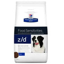 Hill's PD Prescription Diet Canine z/d Food Sensitivities 10kg Hill's