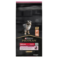 Purina Pro Plan Medium Puppy Sensitive Optiderma Łosoś I Ryż 12kg Purina Pro Plan
