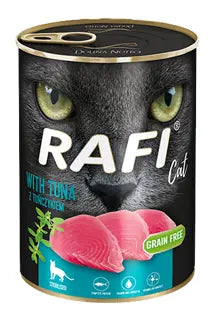 Rafi Cat dla kotów sterylizowanych karma bezzbożowa z tuńczykiem 400 g.